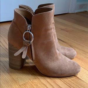 Dolce Vita Tan Suede Finish Boots